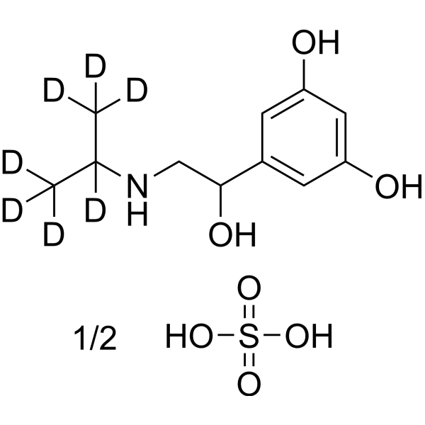 Metaproterenol-d7 hemisulfate (Ocenarin sulfate-d7)